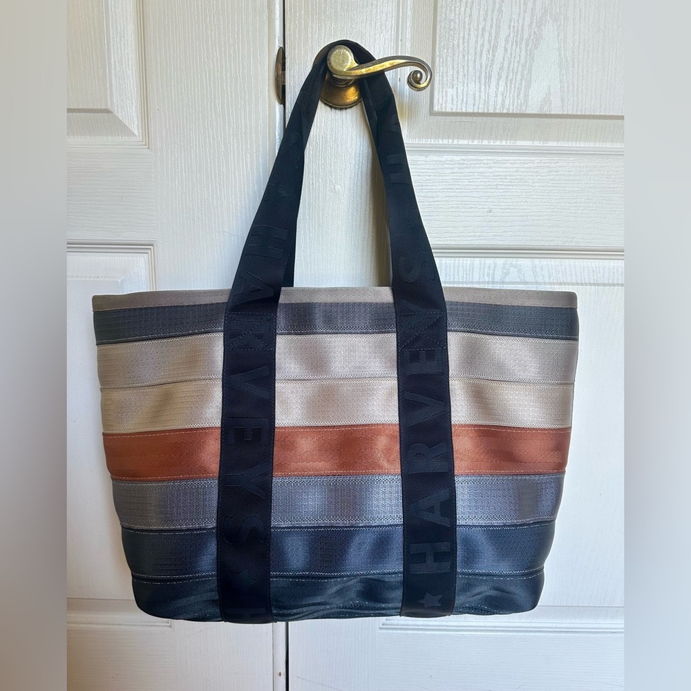 Harvey's "The Original Seatbelt Bag" Treecycle Medium Boat Tote - Picture 2 of 14